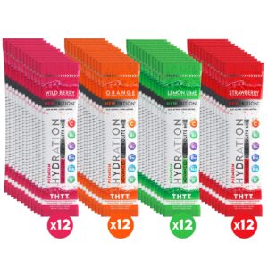 Newtrition Electrolyte Hydration Packets - Mixed Flavors - Pack of 48