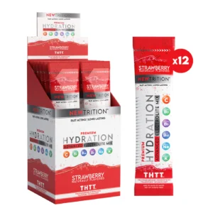 Newtrition Electrolyte Hydration Packets - Strawberry - Pack of 12