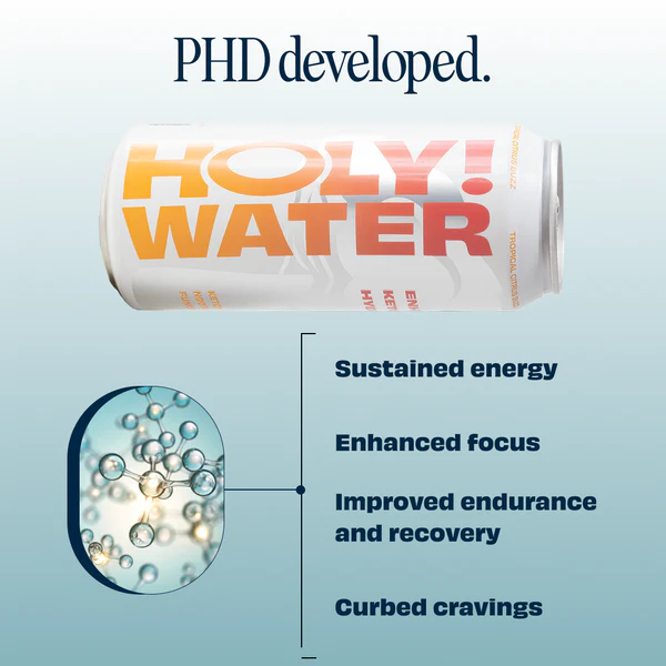 Holy! Water Ketone Energy Drink - Cola - 12 Pack - Image 2