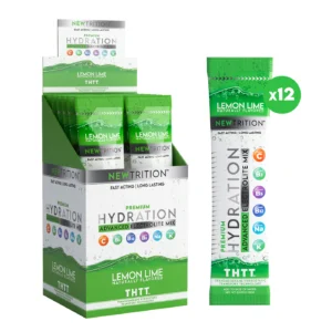 Newtrition Electrolyte Hydration Packets - Lemon Lime - Pack of 12
