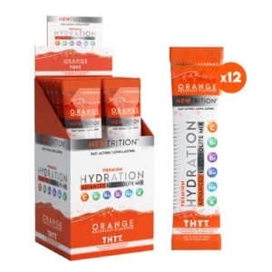 Newtrition Electrolyte Hydration Packets - Orange - Pack of 12